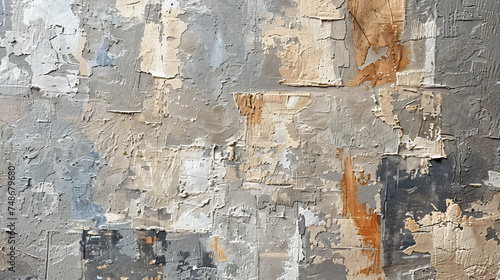 Graybrown textural background for design. photo