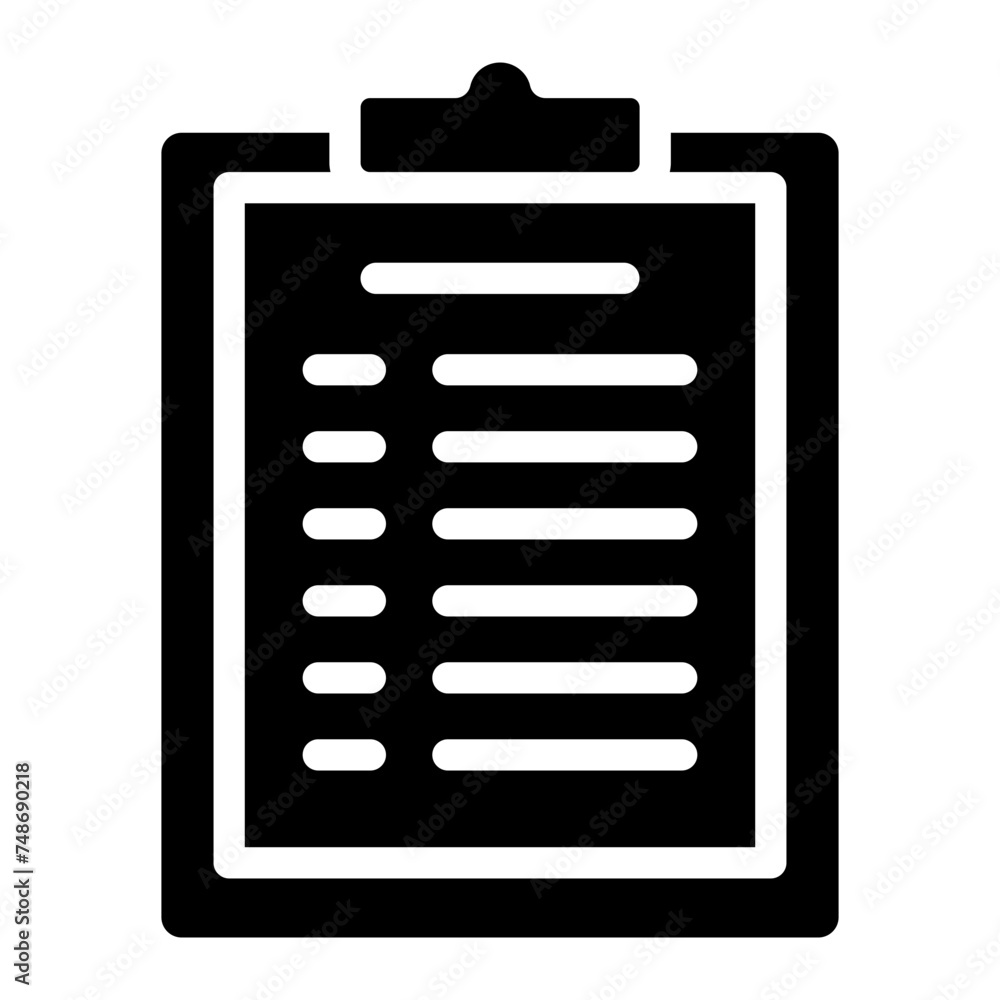 notebook checklist icon notebook checklist icon