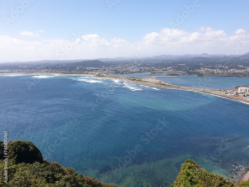 한국 제주도 바다입니다.
