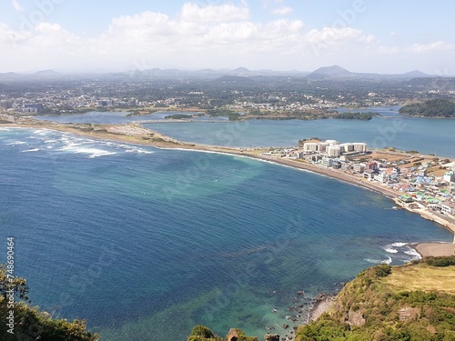 한국 제주도 바다입니다.