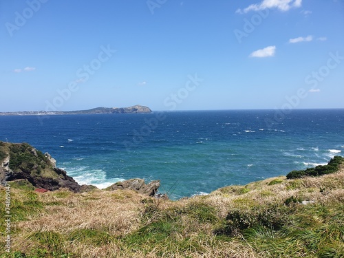 한국 제주도 바다입니다.