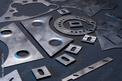 plasma cutting of metal finished parts after machining