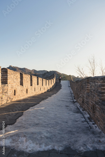 man is walking on Mu tian Yu GWoC