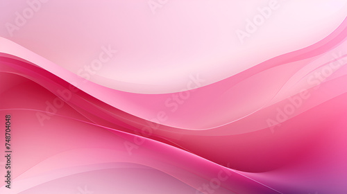 pink abstract background, pink lines waves curves smooth gradient abstract background , Dynamic vector background of transparent shapes in light pink and white colors. Modern presentation template 