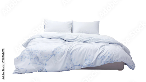 Restful Sleep in Winter Environment PNG with Transparent Background
