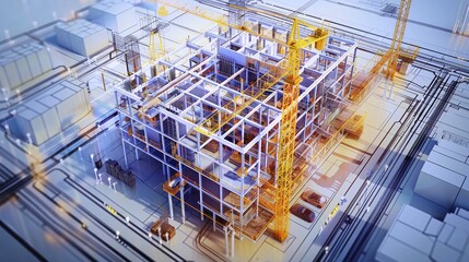 innovative BIM model presentation for construction stakeholders, enhancing project visualization and coordination