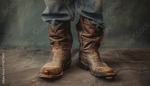 cowboy boots photo