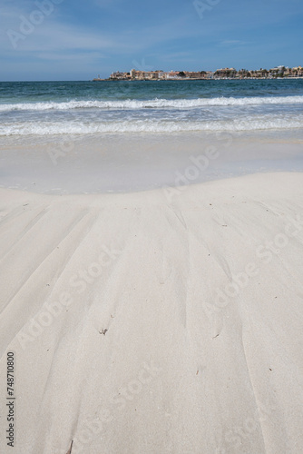 Colònia de Sant Jordi, es dolç beach, term of Ses Salines, .Mallorca, Balearic Islands, Spain