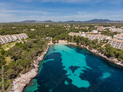 Calo de Sa Torre  Portopetro  - Club Mediterran  e -  Santany   municipal area  Mallorca  Balearic Islands  Spain