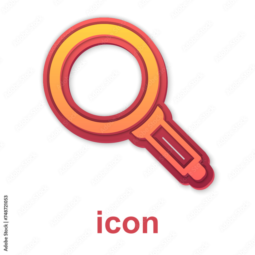 Gold Frying pan icon isolated on white background. Fry or roast food symbol. Vector Gold Frying pan icon isolated on white background. Fry or roast food symbol. Vector