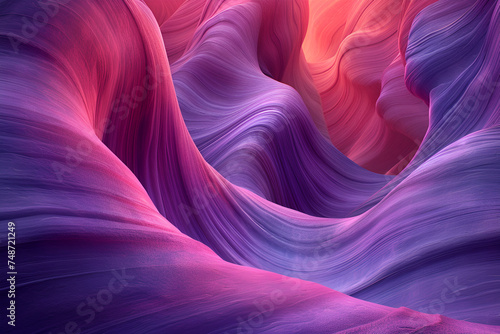 Abstract Art with Swirling Purple and Pink Patterns - Ideal for Backgrounds, Wallpapers, and Creative Designs