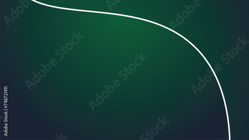 Dark green abstrct background wallpaper design vector image with curve line for backdrop or presentation