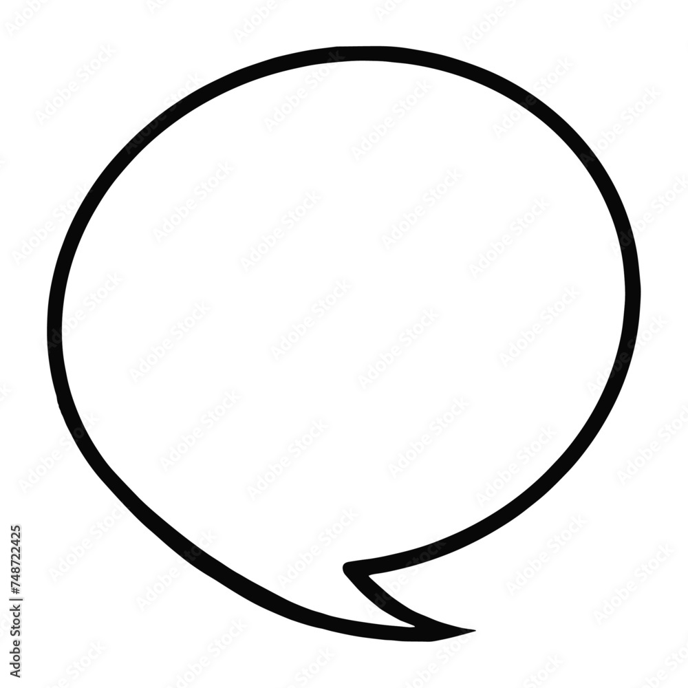 Vector Comics Book Speech Bubble Cloud Cartoon Style Vector Comics Book Speech Bubble Cloud Cartoon Style