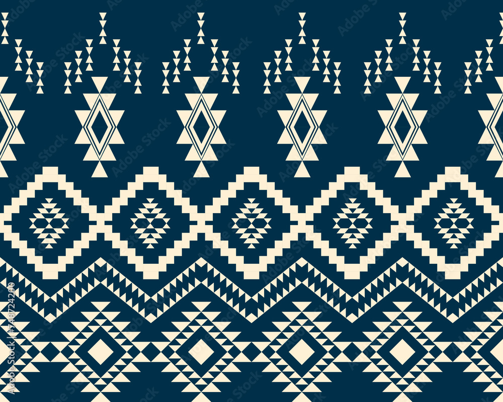 Abstract traditional geometric ethnic pattern embroidery design for textiles, rugs, clothing, sarong, scarf, batik, wrap, embroidery, print, curtain, carpet, and wallpaper. Abstract traditional geometric ethnic pattern embroidery design for textiles, rugs, clothing, sarong, scarf, batik, wrap, embroidery, print, curtain, carpet, and wallpaper.