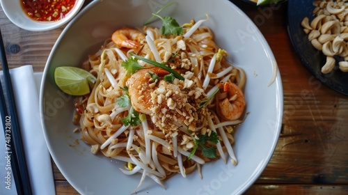 Pad Thai - Birds Eye View