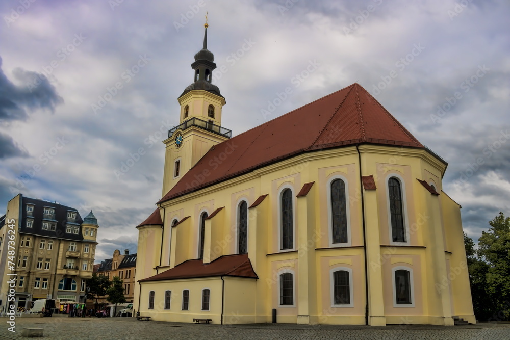 forst, deutschland - kirche st. nikolai