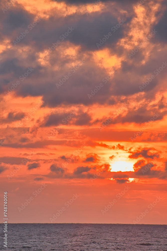 sunrise at Sea Ranch beach, Indialantic Florida