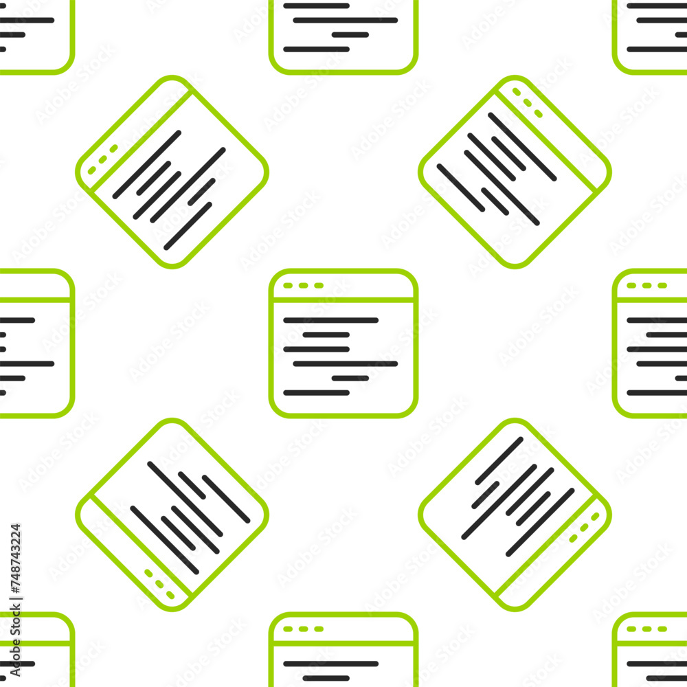 Line Software, web developer programming code icon isolated seamless pattern on white background. Javascript computer script random parts of program code. Vector Line Software, web developer programming code icon isolated seamless pattern on white background. Javascript computer script random parts of program code. Vector