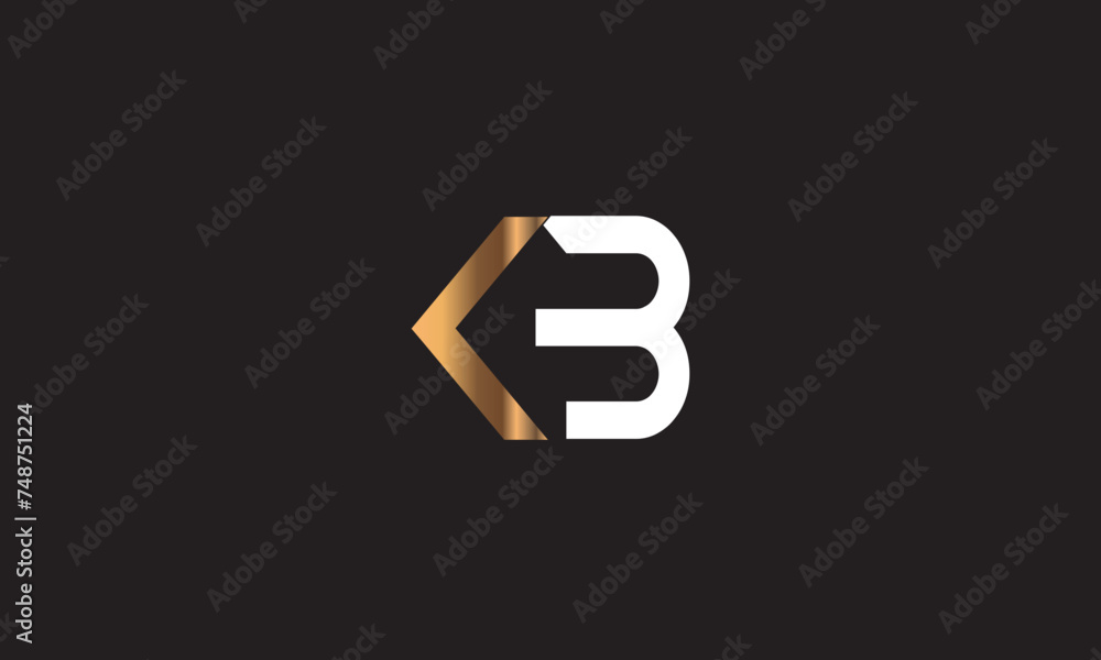 KB, BK, K, B Abstract Letters Logo Monogram KB, BK, K, B Abstract Letters Logo Monogram