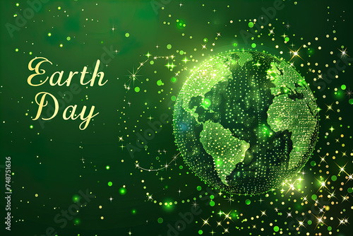 The concept of World Earth Day. eco-friendly design. Vector illustration. The concept of Land conservation. April 22nd