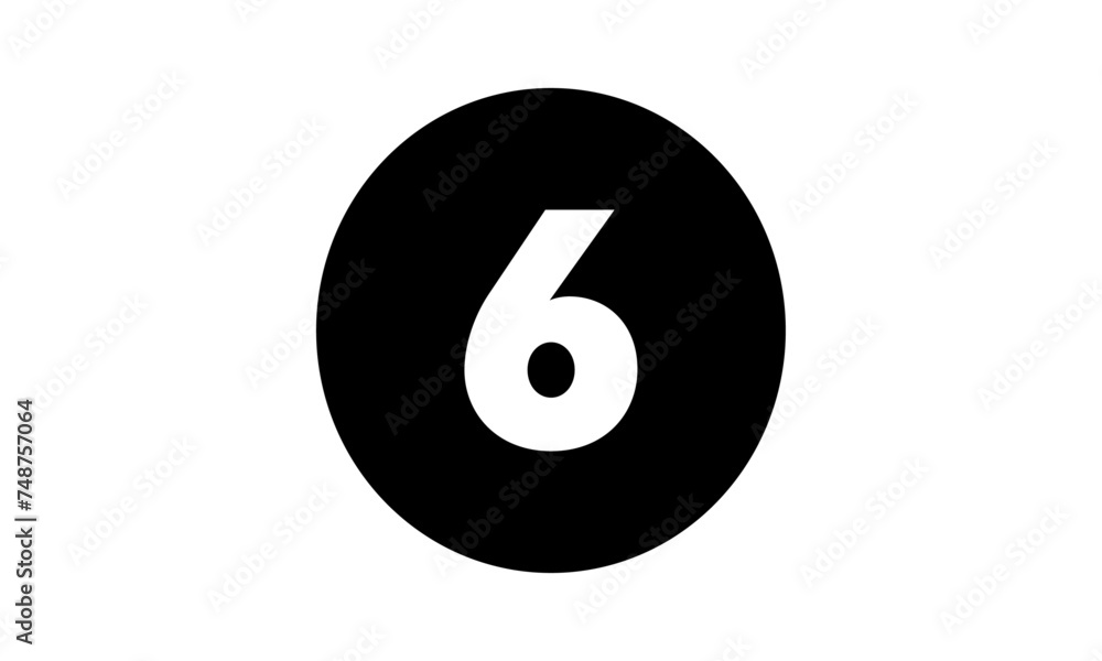 Simple Number Icon Simple Number Icon