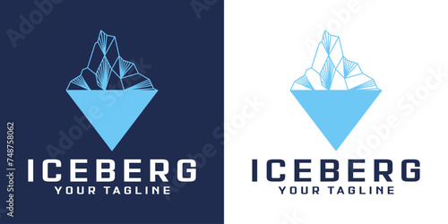 tip of the iceberg logo design inspiration