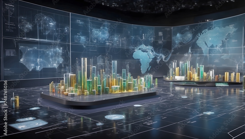 Oil production infrastructure merges with virtual data in a wide ...