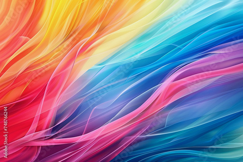 Abstract colorful modern wallpaper, vibrant colors background