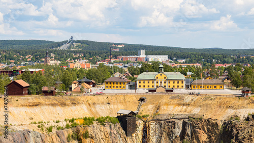 Sweden, Falun, Falun copper mine, UNESCO World Heritage Site photo