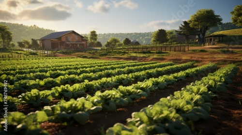 Integrating Modern Techniques with Nature's Rhythms in Sustainable Homestead Farming photo
