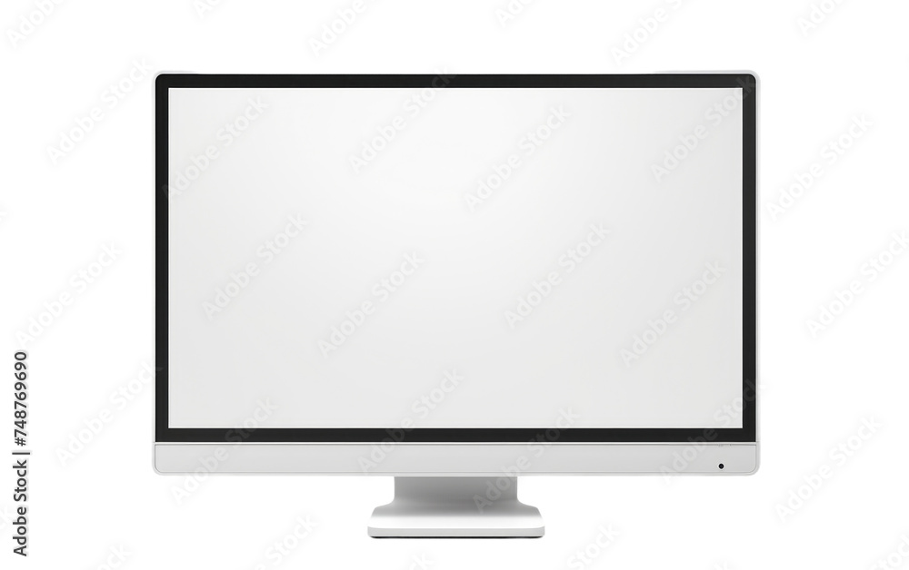 Portable LCD Isolated on Transparent Background Portable LCD Isolated on Transparent Background