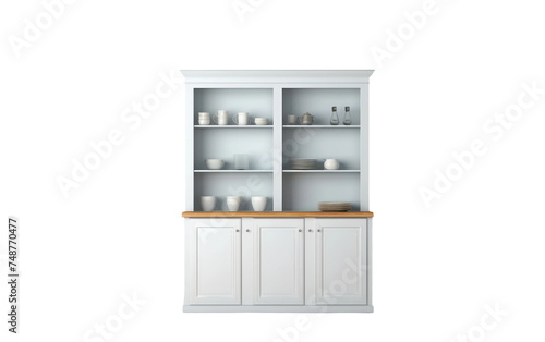 Storage Cupboard Isolated on Transparent Background