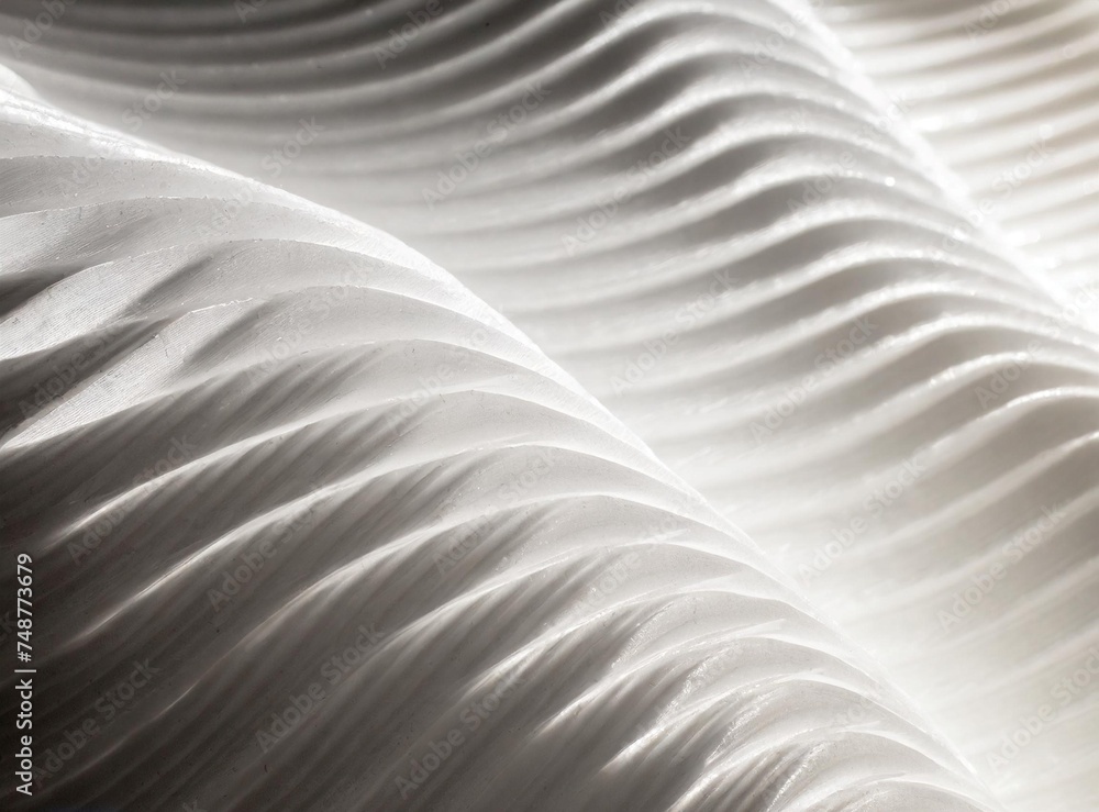 Obraz premium Abstract white wave texture background