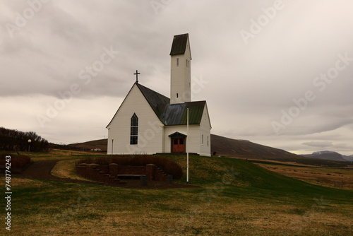 View on the Akranes Folk Museum located on the west coast of Iceland