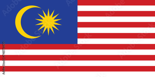 flag of the Malaysia, national symbol photo