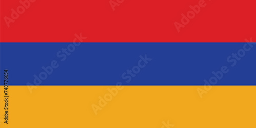 flag of the Armenia  national symbol