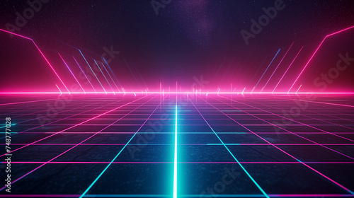 Retro background with copy space