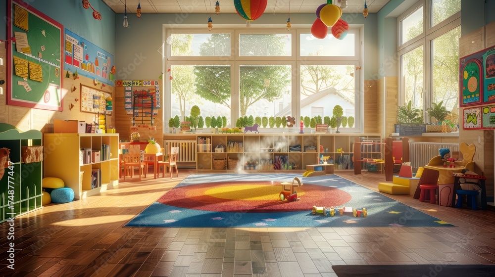 Innovative Interior Design for Enriching Kindergarten and Nursery ...