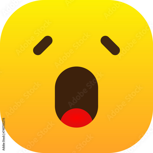 shocked emoticon