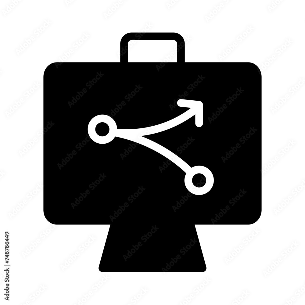 Rugby Plan Tactics Glyph Icon Rugby Plan Tactics Glyph Icon