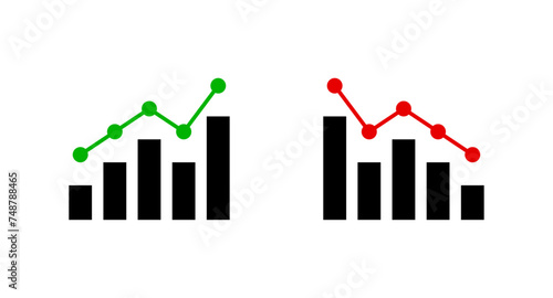 Growing and declining graph
