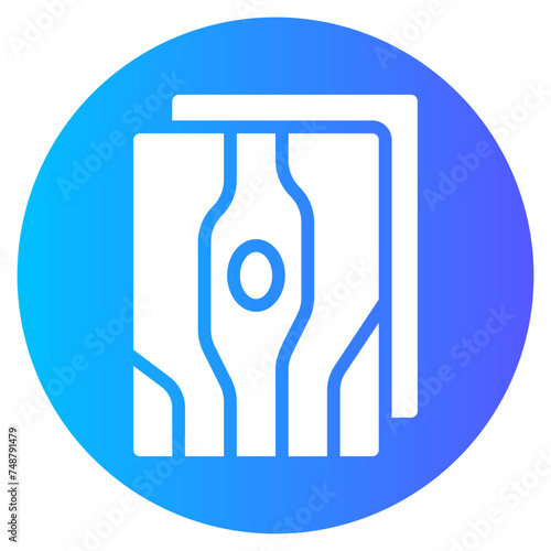 plywood gradient icon