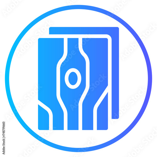 plywood gradient icon