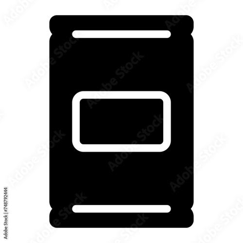 cement glyph icon