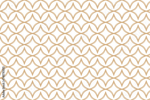 Vintage Art Deco Seamless Pattern. Geometric decorative texture.