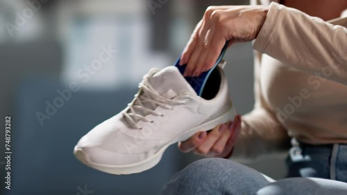 Shoe Sole In Footwear photo