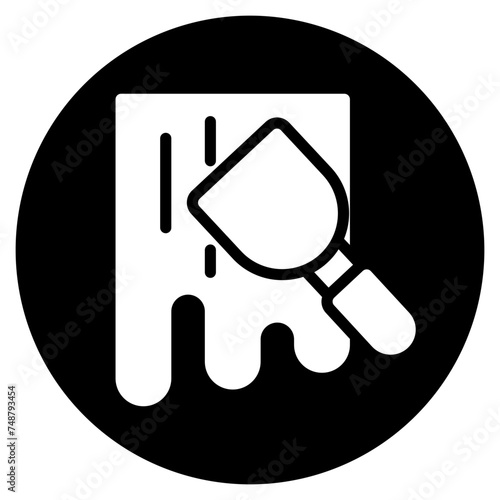 drywall glyph icon