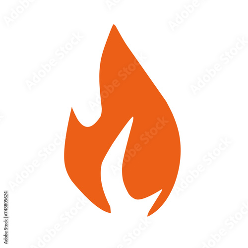 Fire and flames outline icon,Contour bonfire, linear flaming elements. Hand drawn monochrome different fire flame vector illustration.