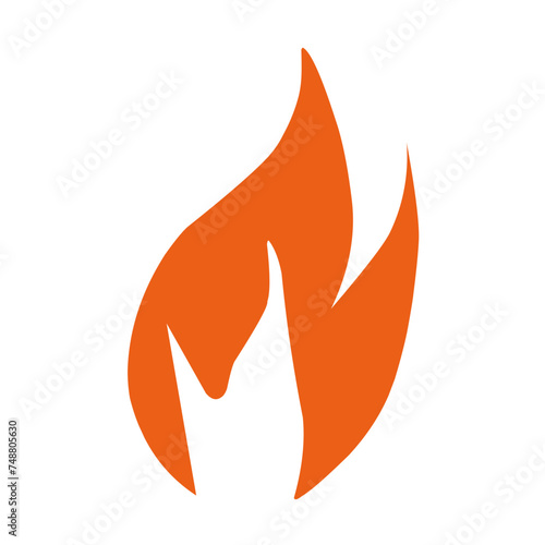 Fire and flames outline icon,Contour bonfire, linear flaming elements. Hand drawn monochrome different fire flame vector illustration.