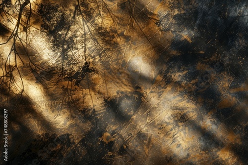 An abstract background, a play of light and shadow on textured surfaces, wallpaper background